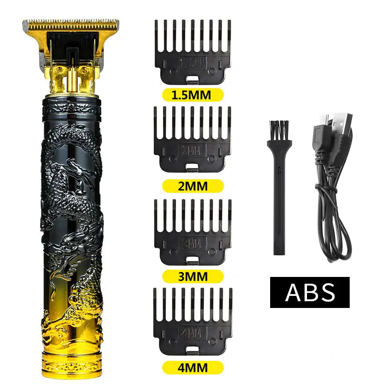 T9 Electric Hair Clipper – Retro Rechargeable Professional Trimmer