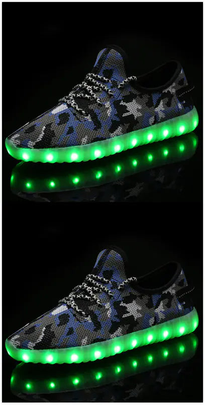 LED Light-Up Casual Shoes for Kids and Adults