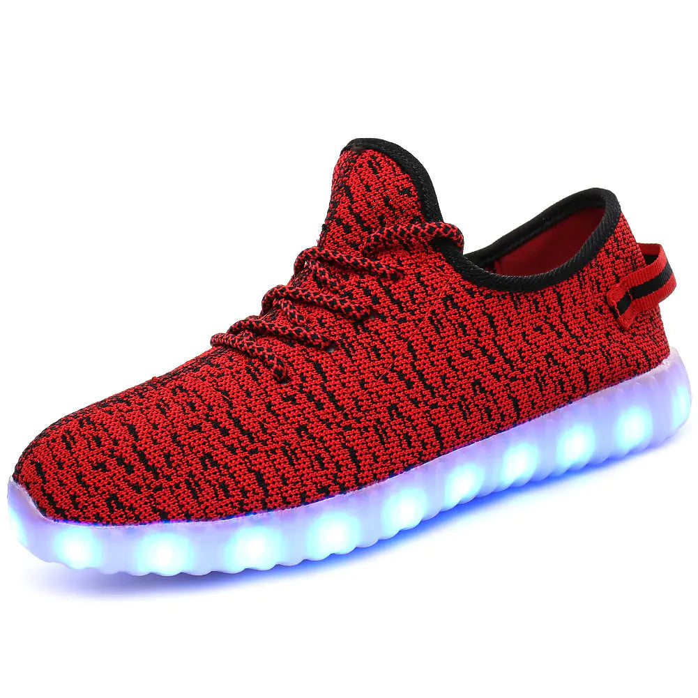 LED Light-Up Casual Shoes for Kids and Adults