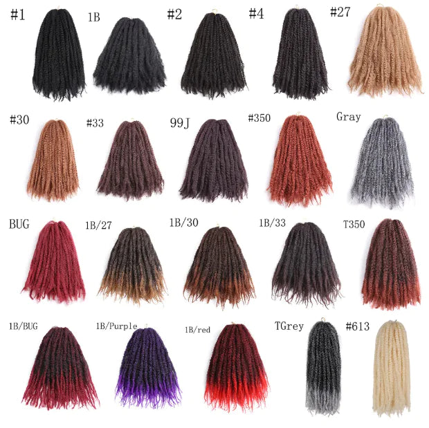 African Water Wave Crochet Wig