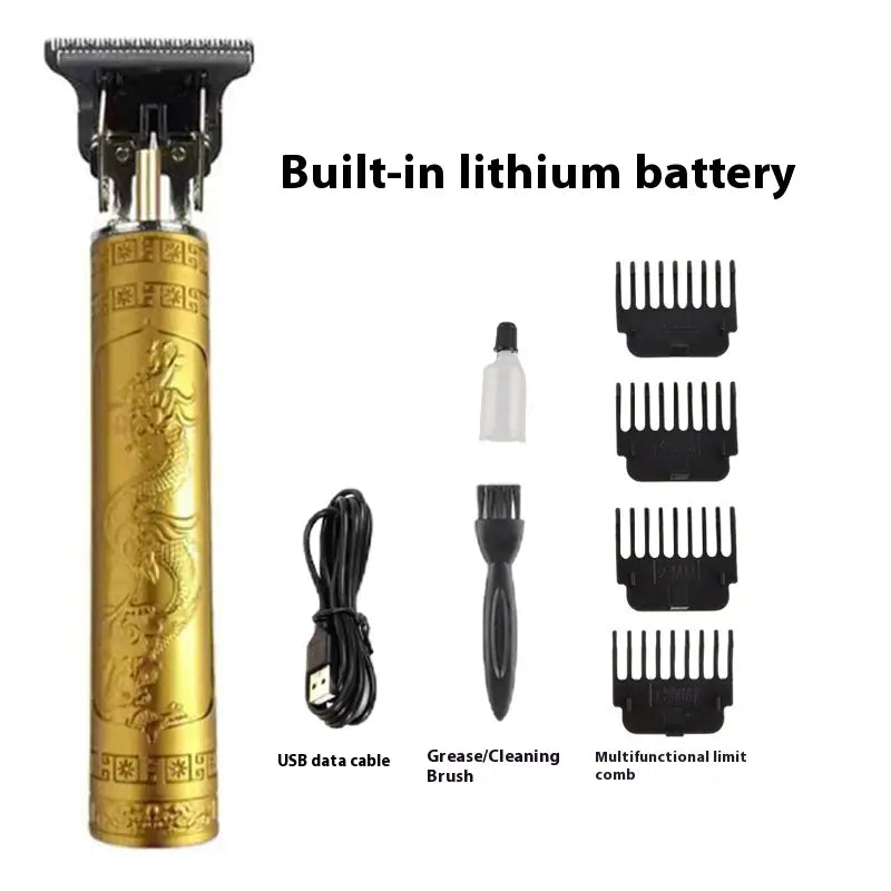 T9 Electric Hair Clipper – Retro Rechargeable Professional Trimmer