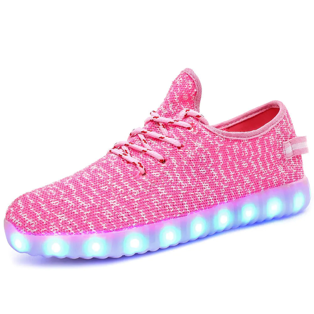 LED Light-Up Casual Shoes for Kids and Adults