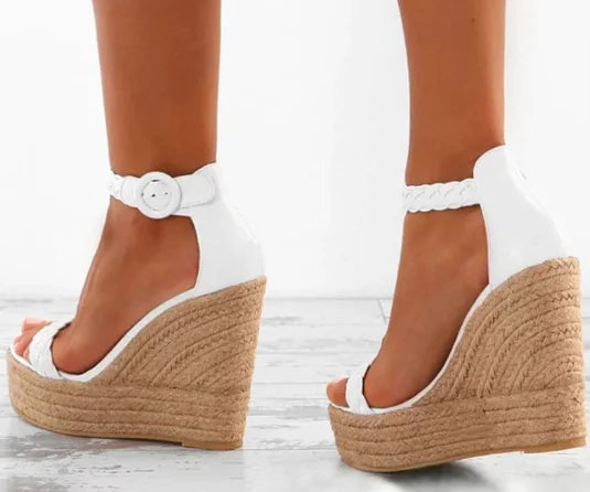 Plus Size Women's Wedge Sandals