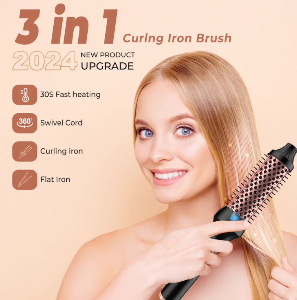 Ionic Roller Comb Straightener