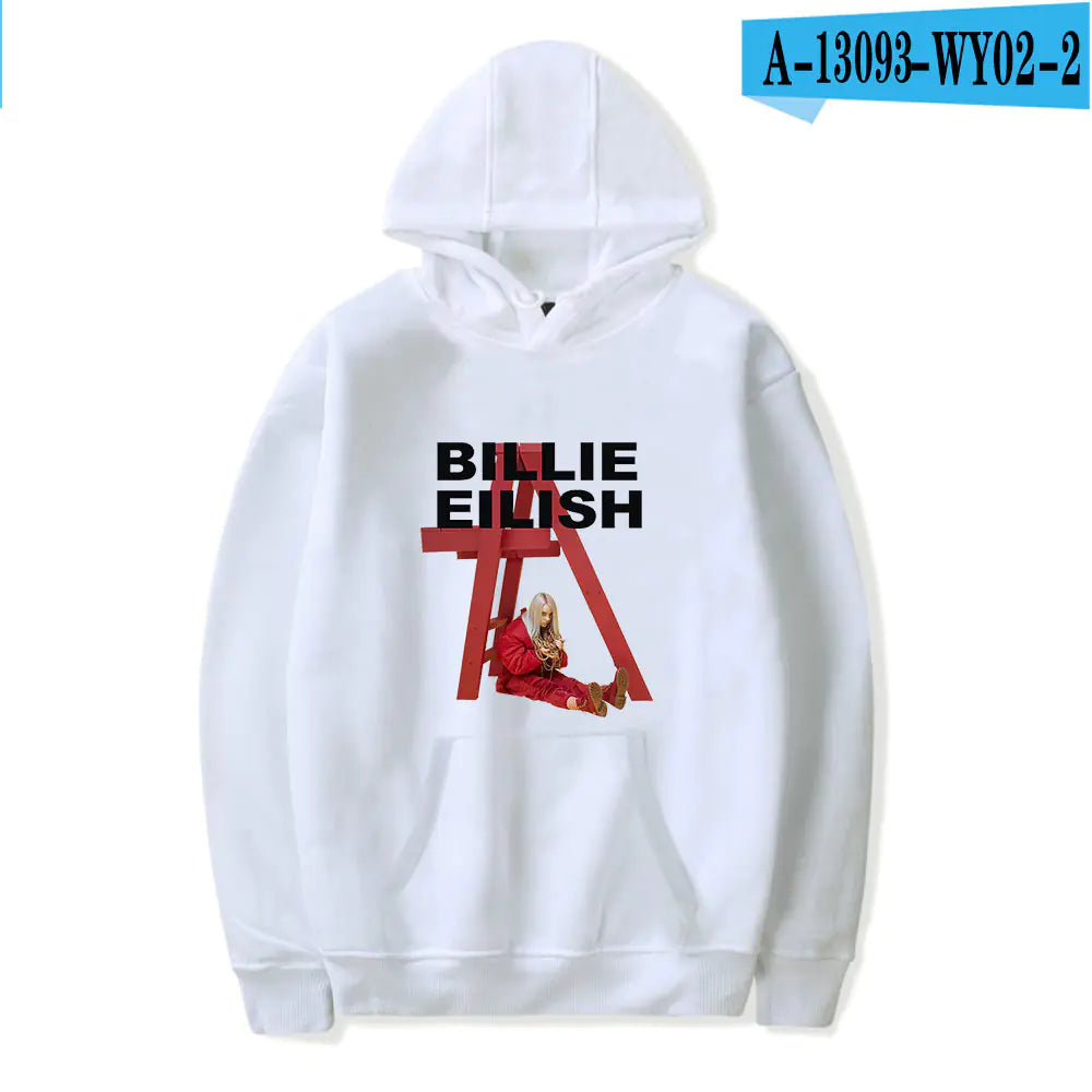 Billie Eilish Style Unisex Hoodie for Spring/Fall