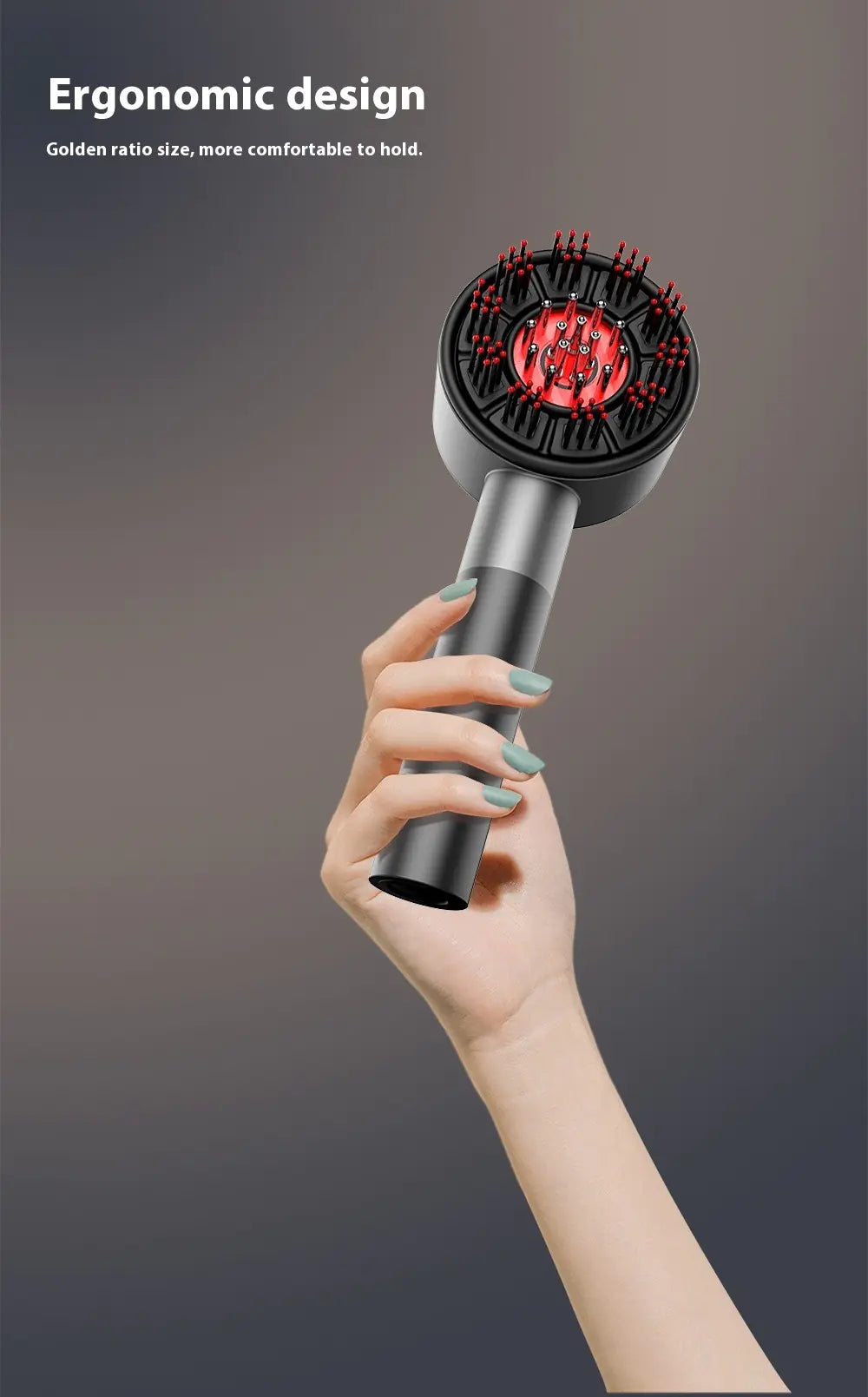 Mo Scalp Massage Red Light Comb