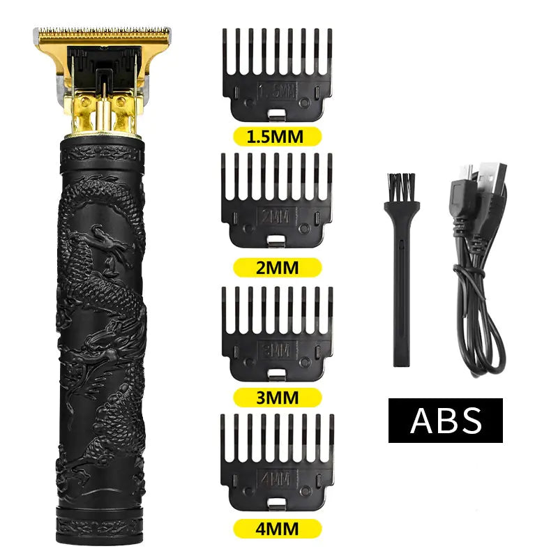 T9 Electric Hair Clipper – Retro Rechargeable Professional Trimmer