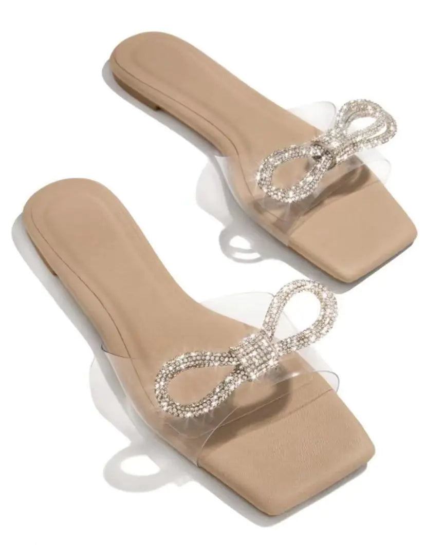 Fashionable Simple Ladies Twisted Sandals
