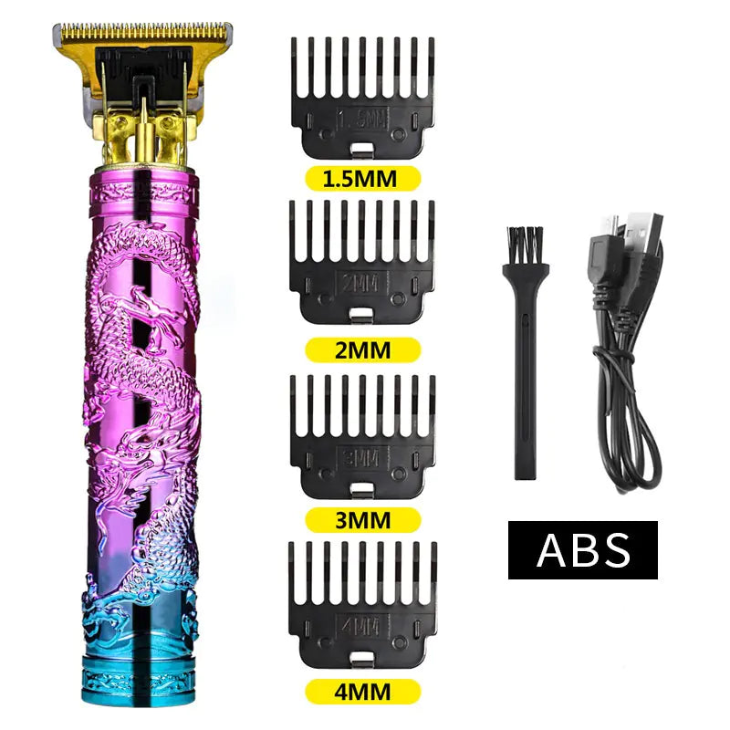 T9 Electric Hair Clipper – Retro Rechargeable Professional Trimmer