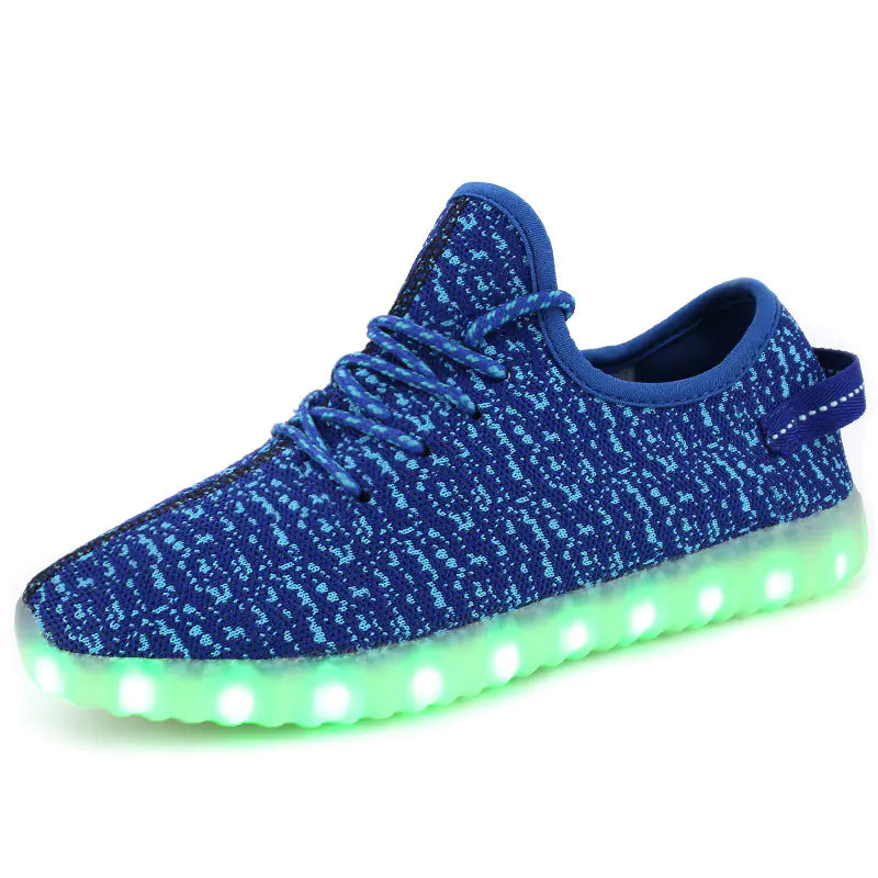 LED Light-Up Casual Shoes for Kids and Adults