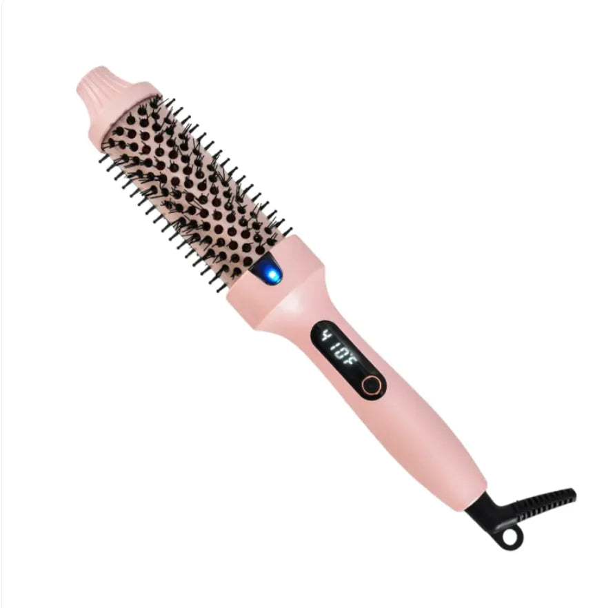 2-in-1 Straightening & Curling Electric Comb