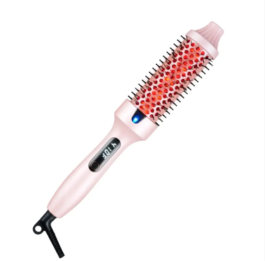 2-in-1 Straightening & Curling Electric Comb