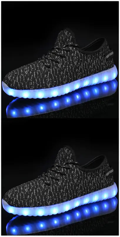 LED Light-Up Casual Shoes for Kids and Adults