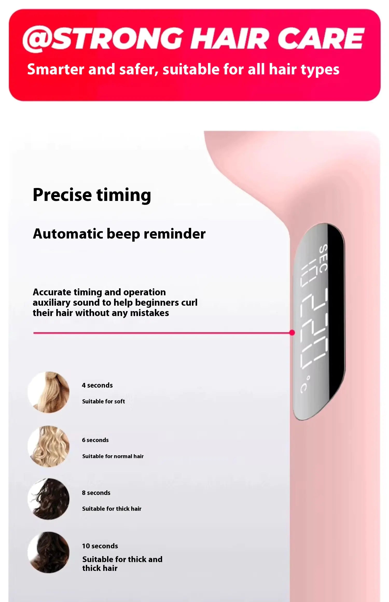 Mini Anti-Scald Anion Hair Curler