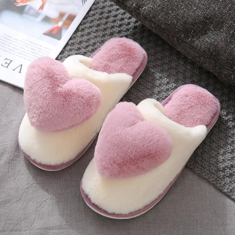 Warm Thick Women's Home Slippers