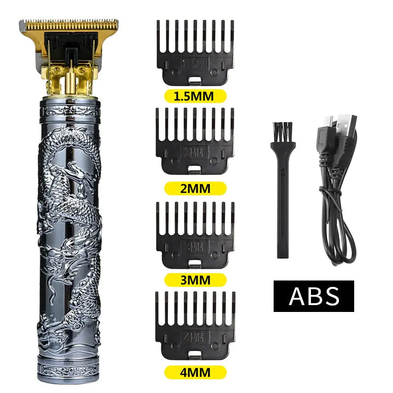 T9 Electric Hair Clipper – Retro Rechargeable Professional Trimmer