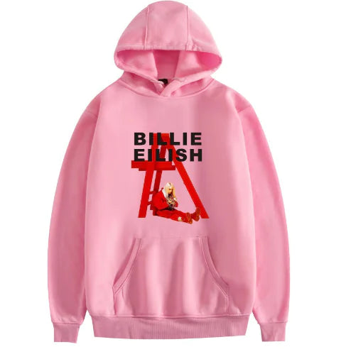 Billie Eilish Style Unisex Hoodie for Spring/Fall
