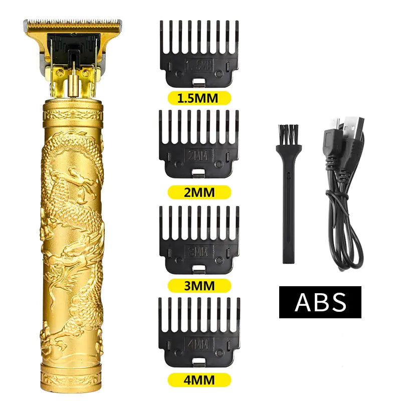 T9 Electric Hair Clipper – Retro Rechargeable Professional Trimmer