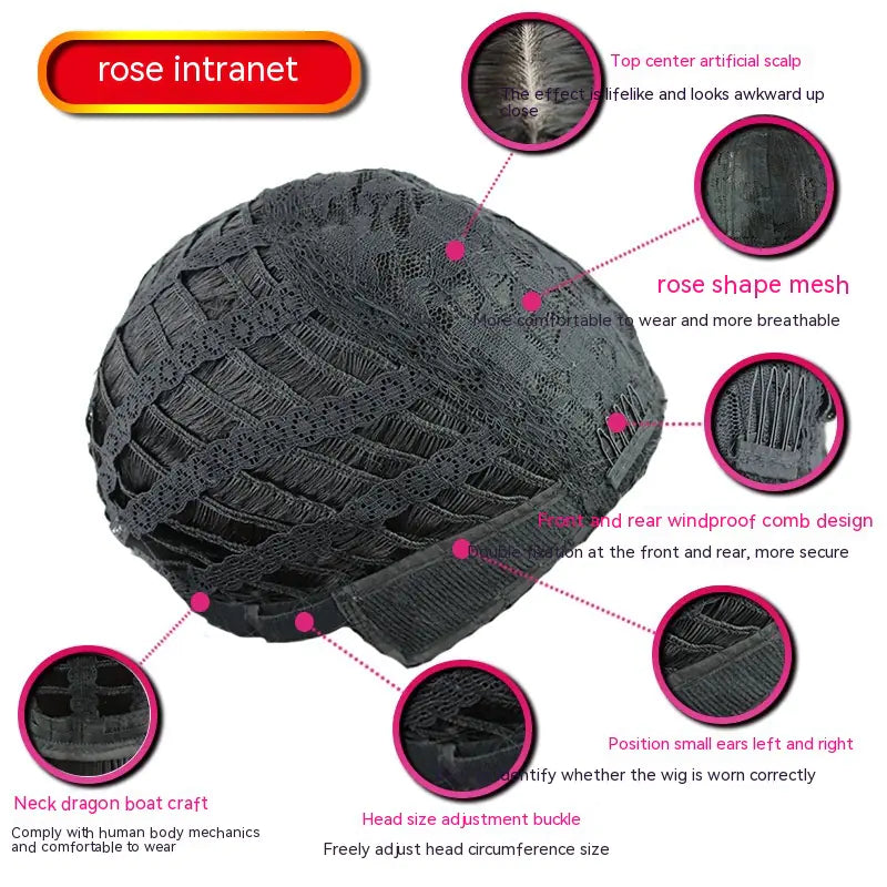 Short Curly Afro Wig – Black