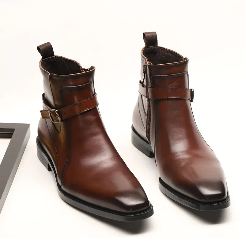 High-Top England Martin Boots for Autumn and Winter