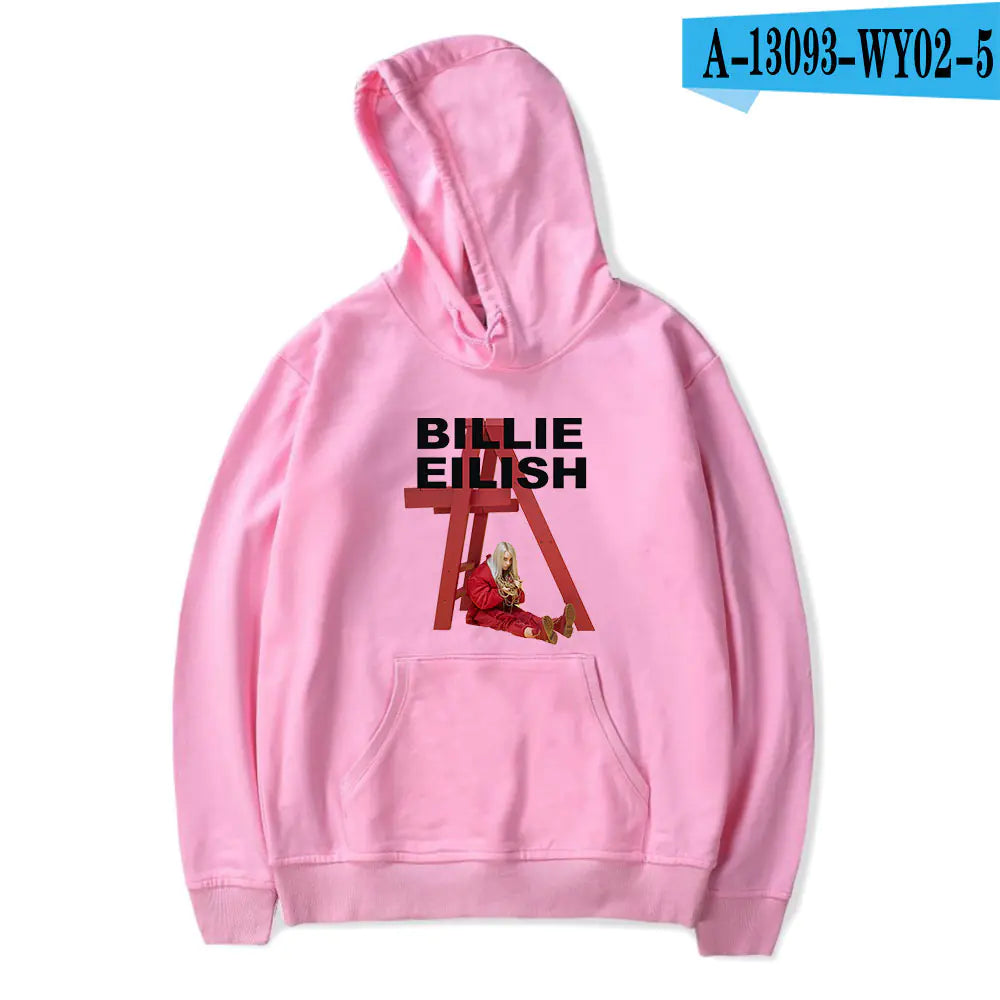Billie Eilish Style Unisex Hoodie for Spring/Fall