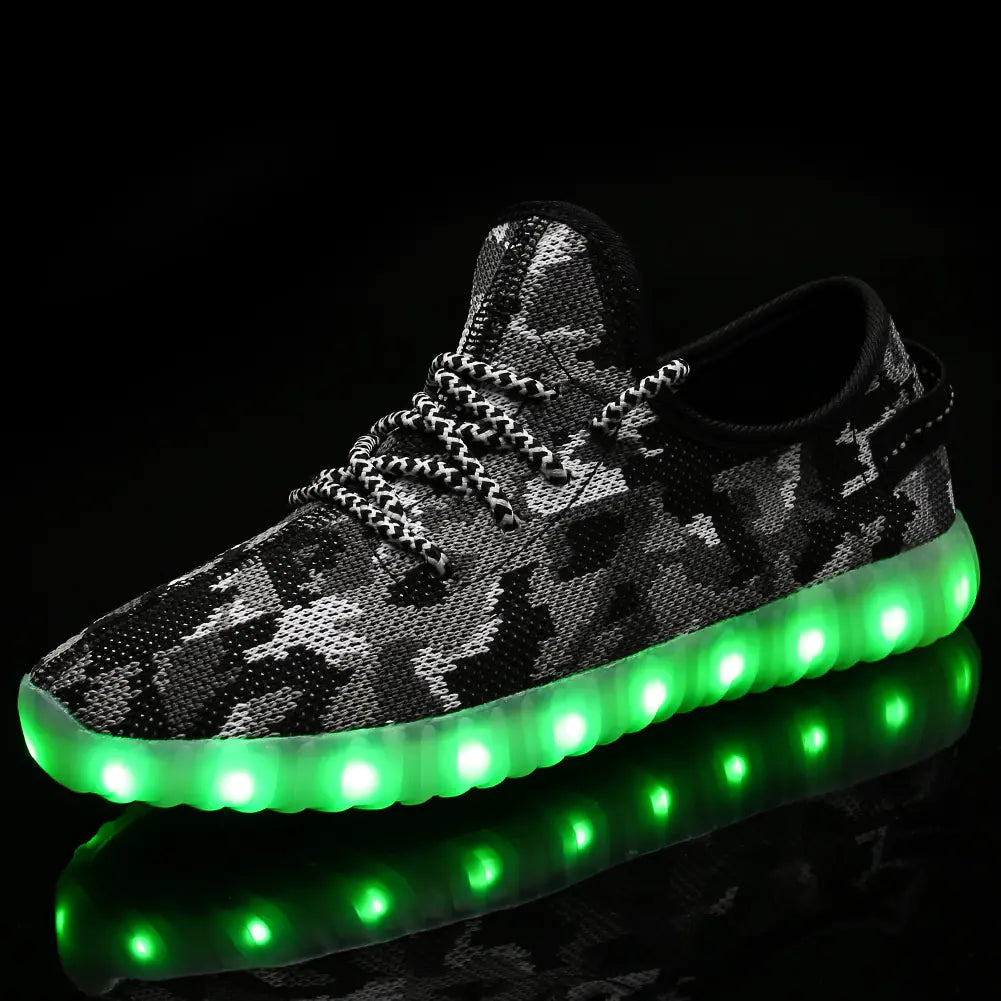 LED Light-Up Casual Shoes for Kids and Adults