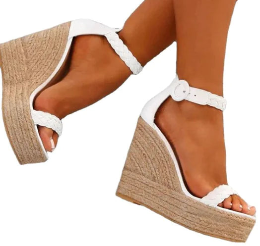 Plus Size Women's Wedge Sandals