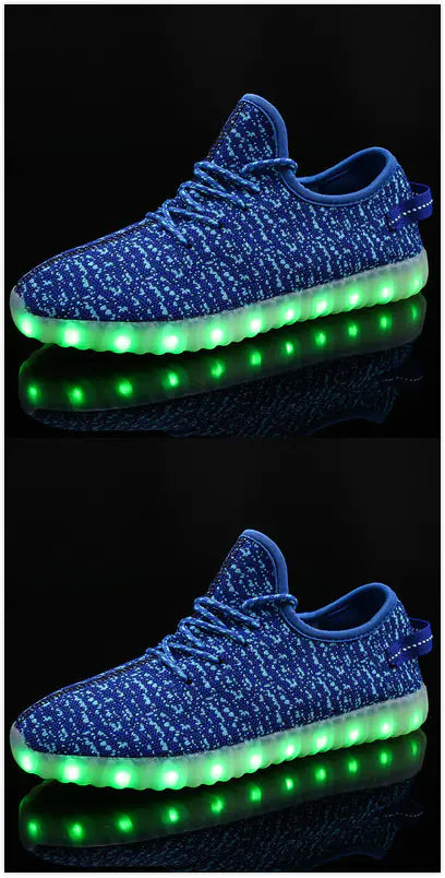 LED Light-Up Casual Shoes for Kids and Adults