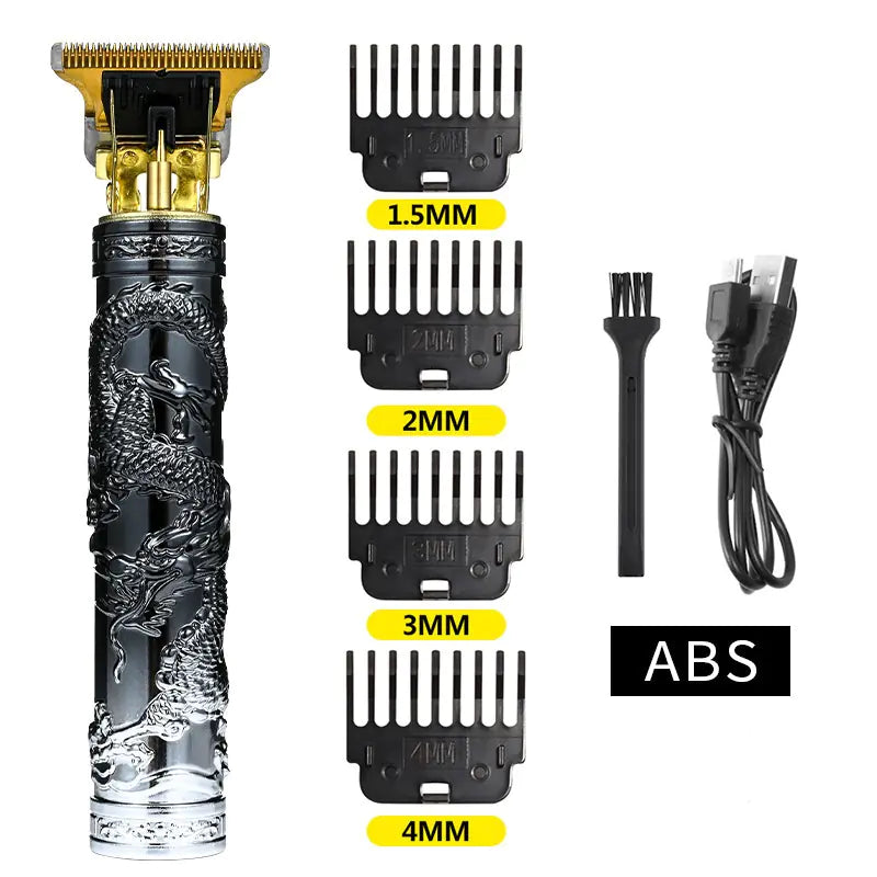 T9 Electric Hair Clipper – Retro Rechargeable Professional Trimmer