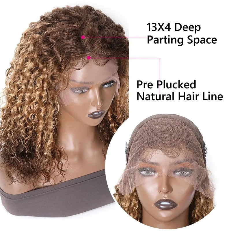 Real Human Hair Lace Front Wig