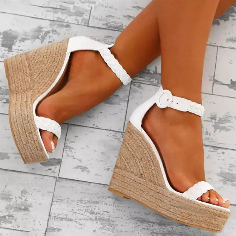 Plus Size Women's Wedge Sandals