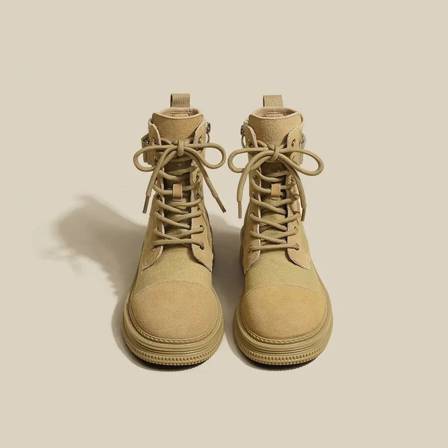 Women's British Style Thick Sole Martin Boots