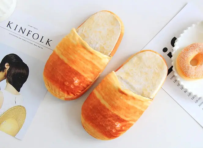 Cartoon Couples Cotton Slippers - Creative Design