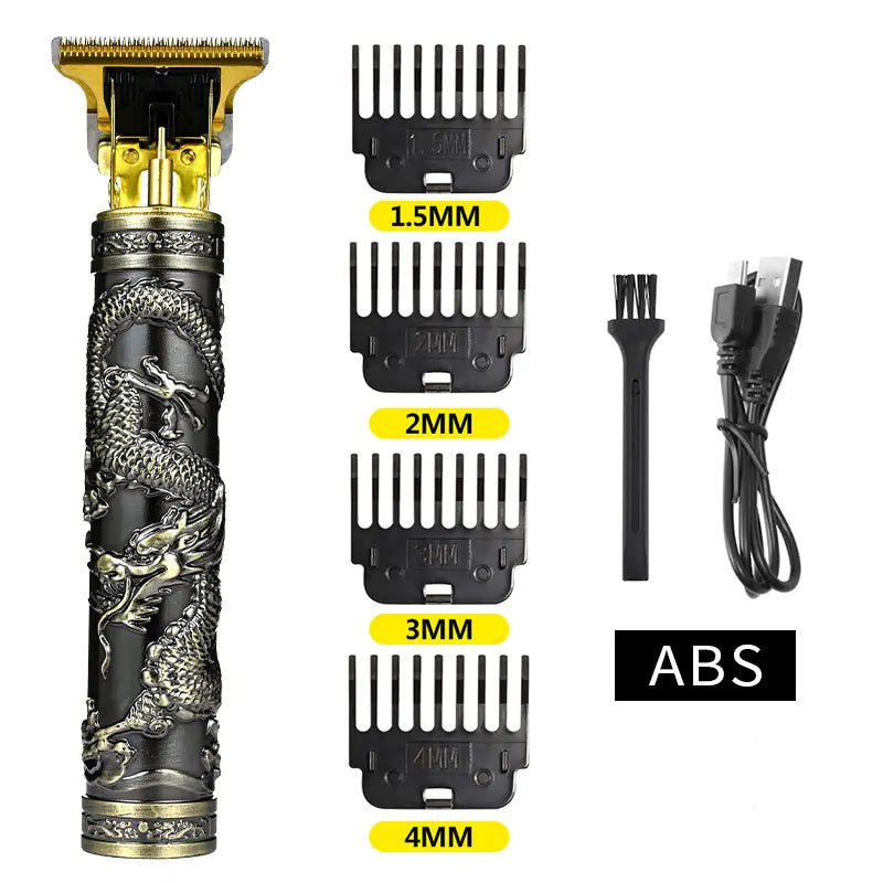 T9 Electric Hair Clipper – Retro Rechargeable Professional Trimmer